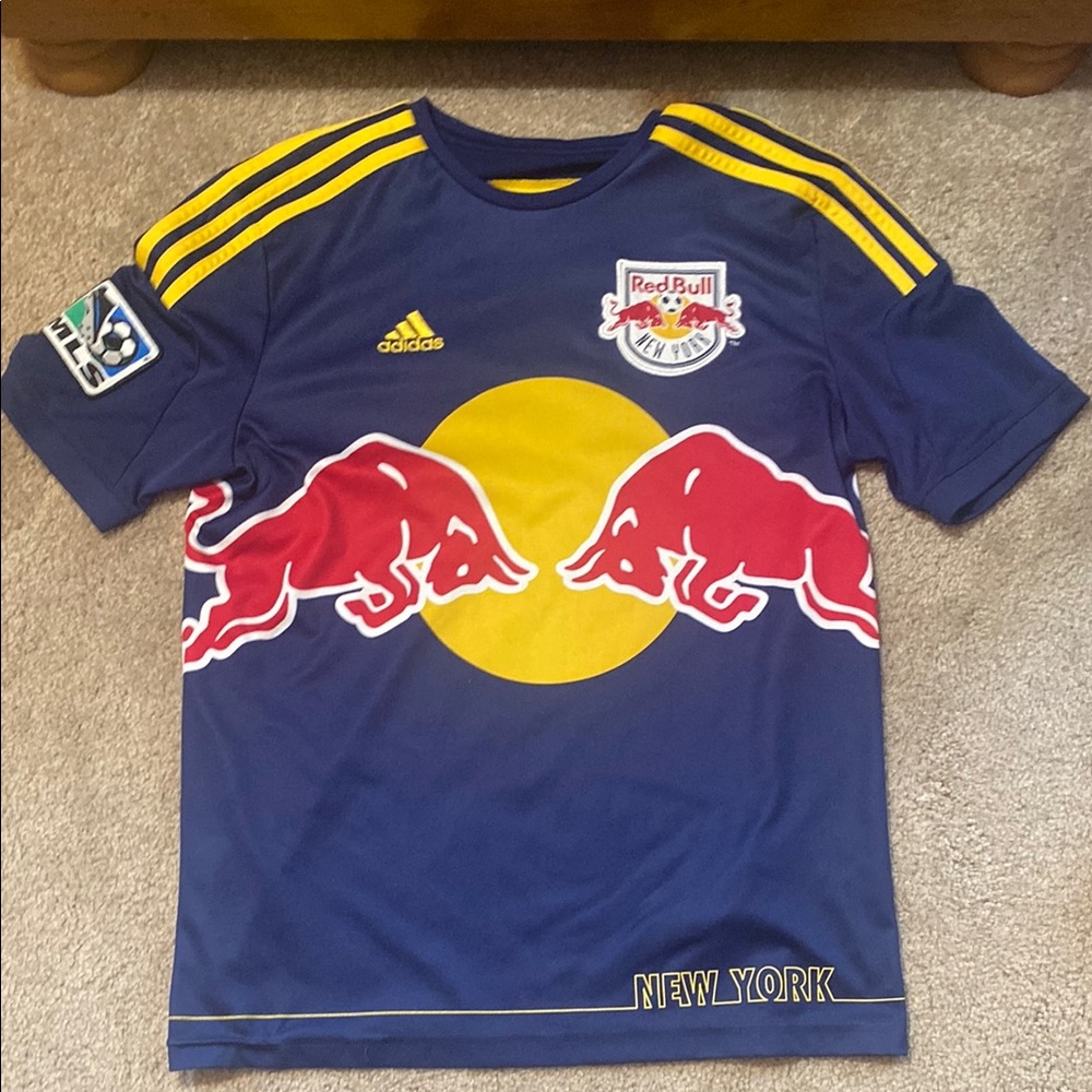 Adidas Kids New York Red Bulls Blue and Yellow Shirt